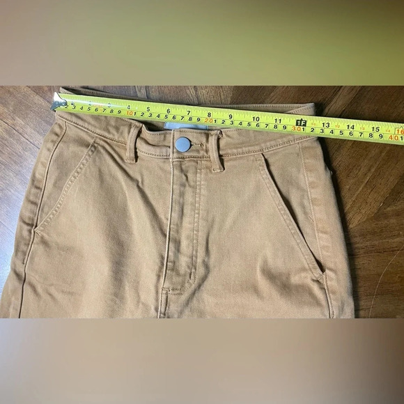 Everlane The Straight-Leg Crop High Rise Office Work Stretch Cotton Size 2 - Picture 6 of 11